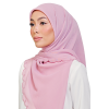 Sulam Teja Cotton Voile Square in Rose Pink